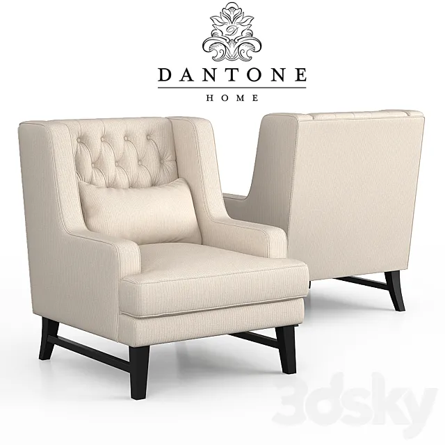 Dantone | Armchair “Baltimore” 3D Model