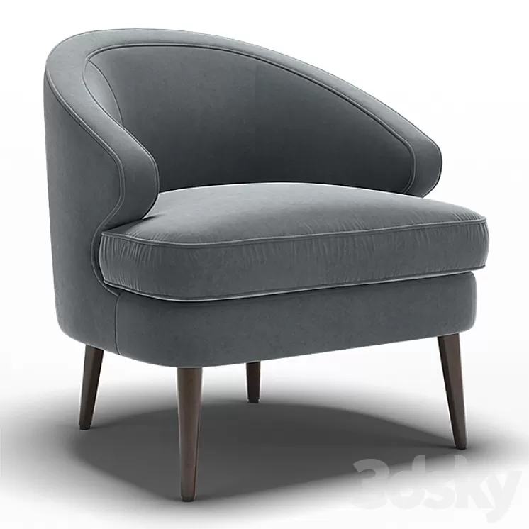 “Dantone | Armchair “”Brevik””” 3D Model
