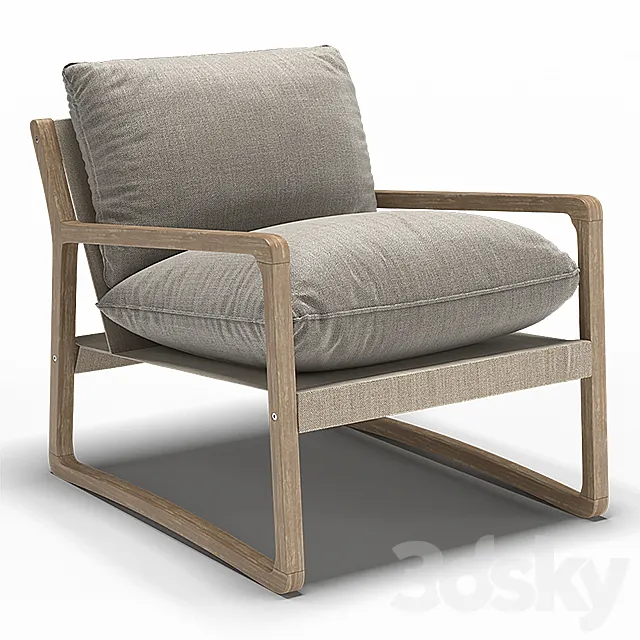 Dantone | Armchair “Lounge” 3DModel