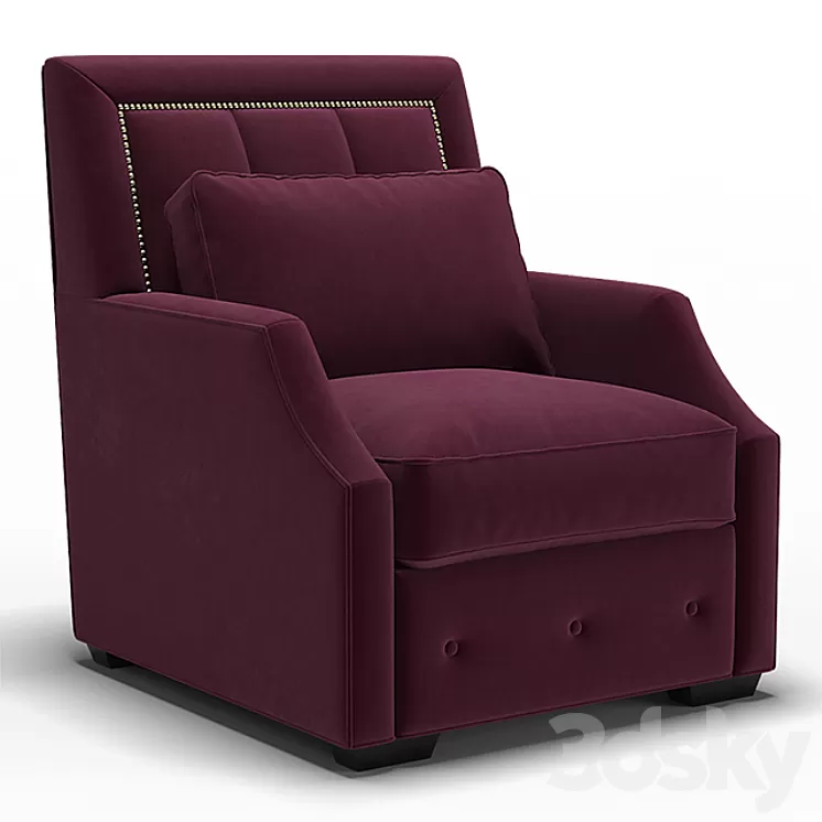 “Dantone | Armchair “”Maidstone””” 3D Model