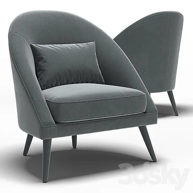 Dantone | Armchair “Moss” 3DModel