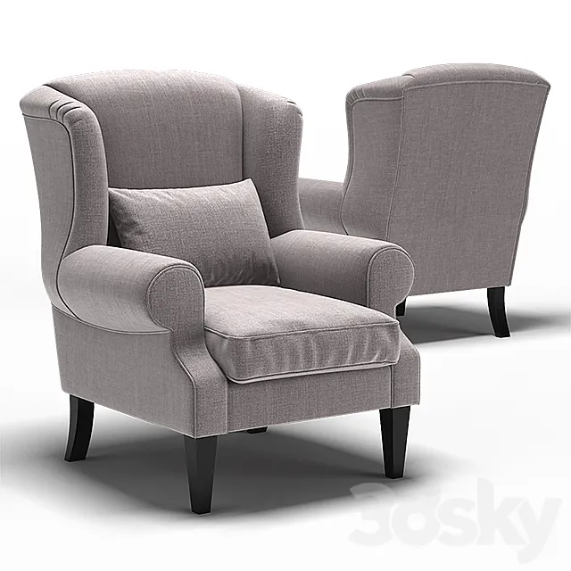 Dantone | Armchair “Rouen” 3DModel