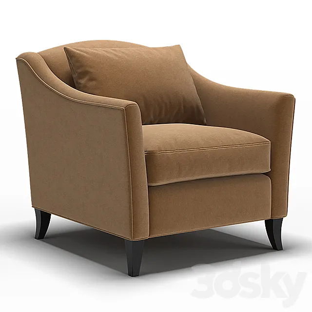 Dantone | Armchair “Swansea” 3D Model