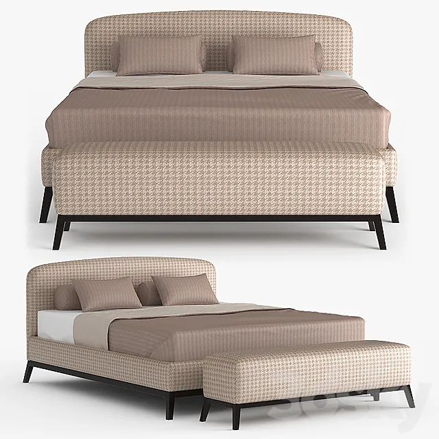 Dantone | Bed and Lincoln 3DModel Dantone | Bed and Lincoln 3DModel