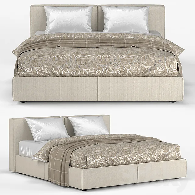 Dantone | Bed “Concord” 3D Model Dantone | Bed “Concord” 3D Model