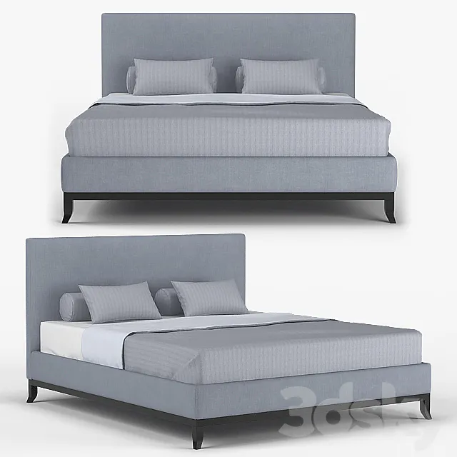 Dantone | Bed “Raleigh Plain” 3DModel Dantone | Bed “Raleigh Plain” 3DModel