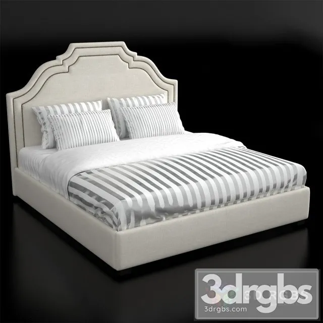 Dantone Bristol Bed 3D Model Download