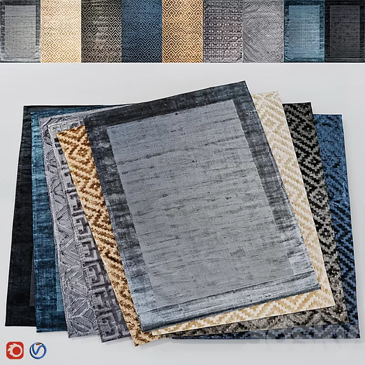 Dantone carpet 2 3D Model