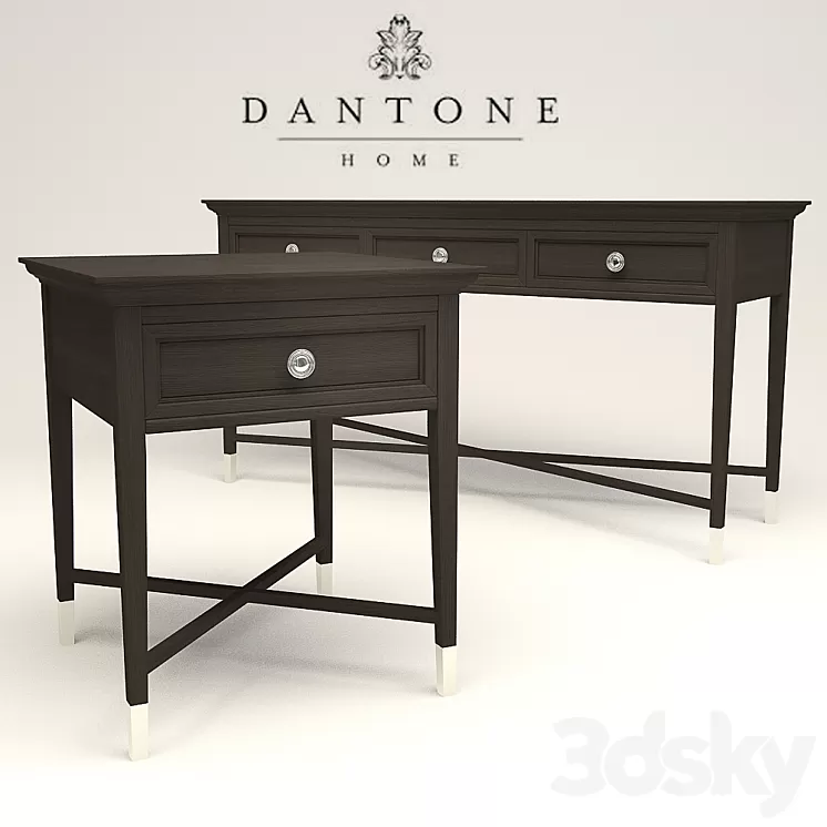 Dantone console and side table 3D Model