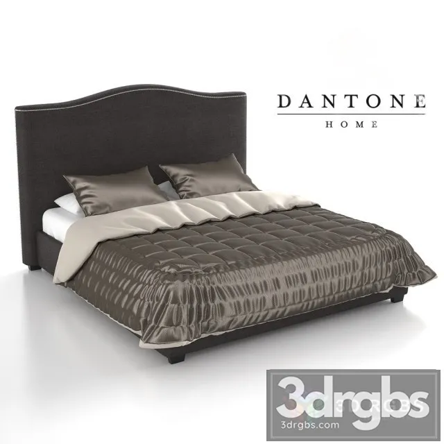 Dantone Dewsbery Bed 3D Model Download