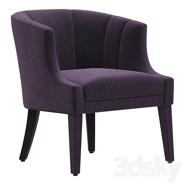 Dantone Home Armchair Jersey 3D Model