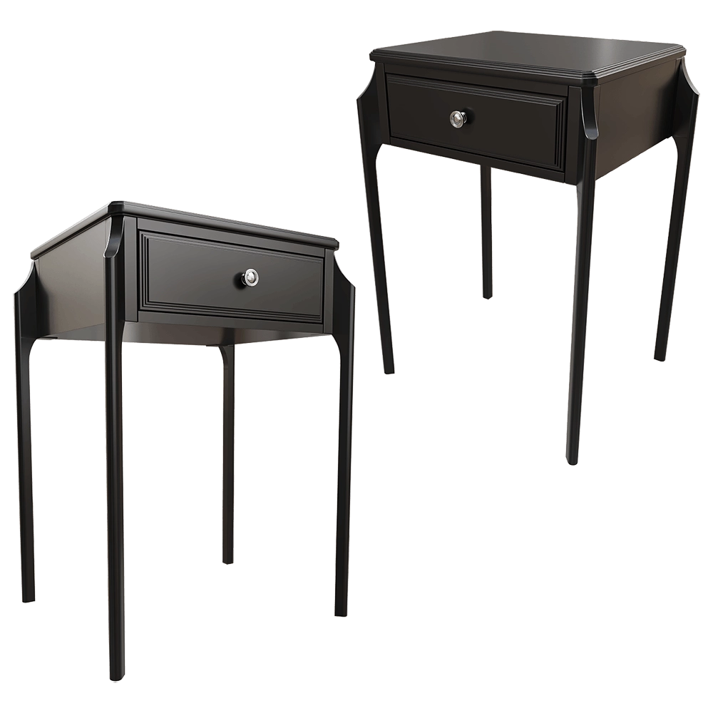 Dantone Home – Bedside table Le Visage 3D Model