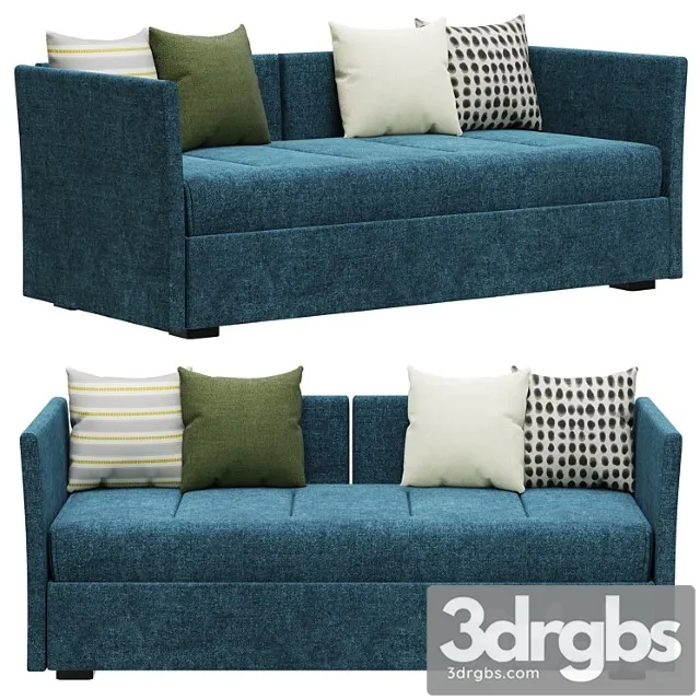 Dantone home berkeley sofa bed 2 3D Model Download Dantone home berkeley sofa bed 2 3D Model Download