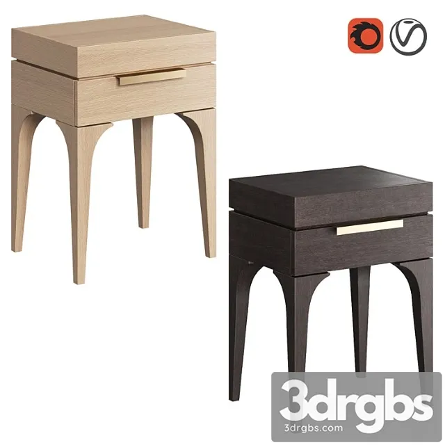 Dantone home bridge bedside table Dantone home bridge bedside table