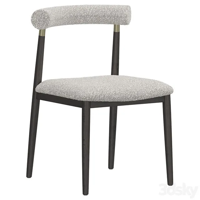 Dantone Home Chair Naomi boucle 3D Model Dantone Home Chair Naomi boucle 3D Model