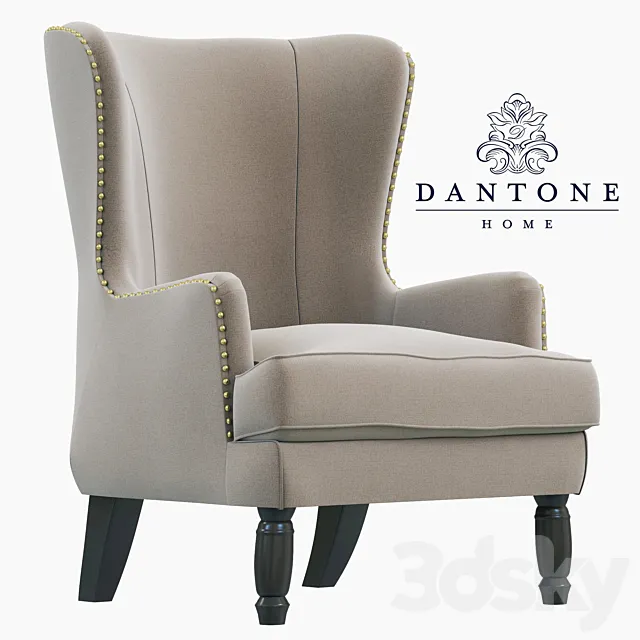 Dantone Home Chantilly Armchair 3D Model