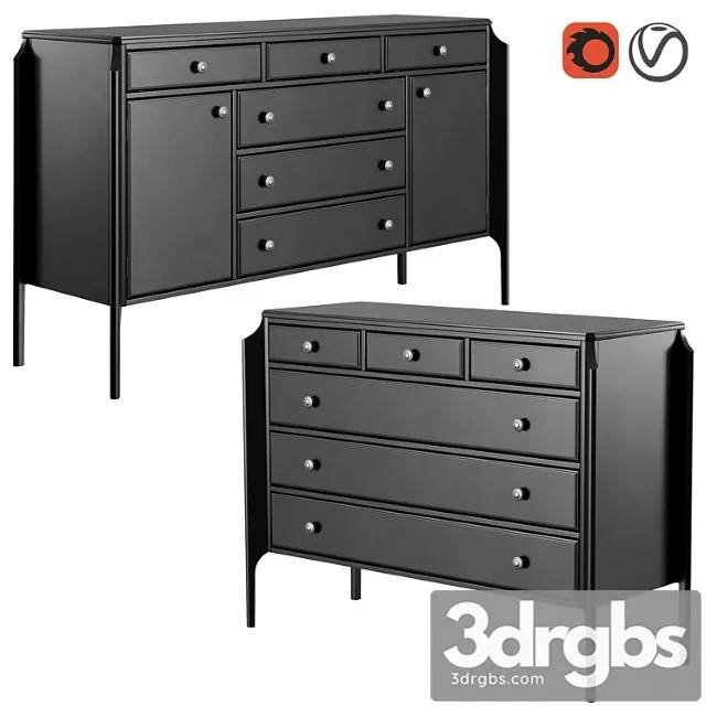 Dantone home chest of drawers le visage Dantone home chest of drawers le visage