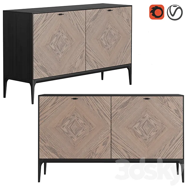 Dantone Home Chest of drawers Verona 3DModel Dantone Home Chest of drawers Verona 3DModel