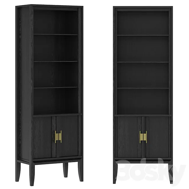 Dantone Home City narrow showcase with 2 facades 3D Model