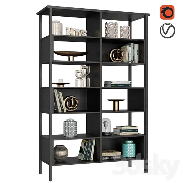 Dantone Home Contempo Shelving 3DModel