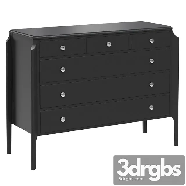 Dantone home dresser le vizage with 6 drawers 2 3D Model Download