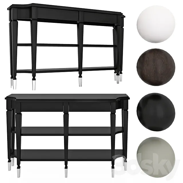 Dantone Home Drezden console 3D Model