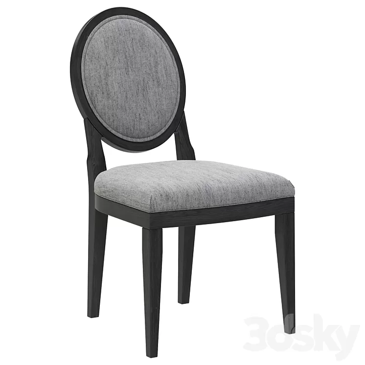 Dantone Home Eckington Chair 3D Model Dantone Home Eckington Chair 3D Model