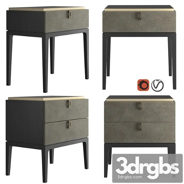 Dantone home glamor bedside table Dantone home glamor bedside table