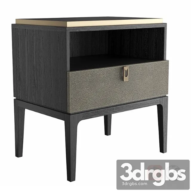 Dantone home glamour bedside table Dantone home glamour bedside table