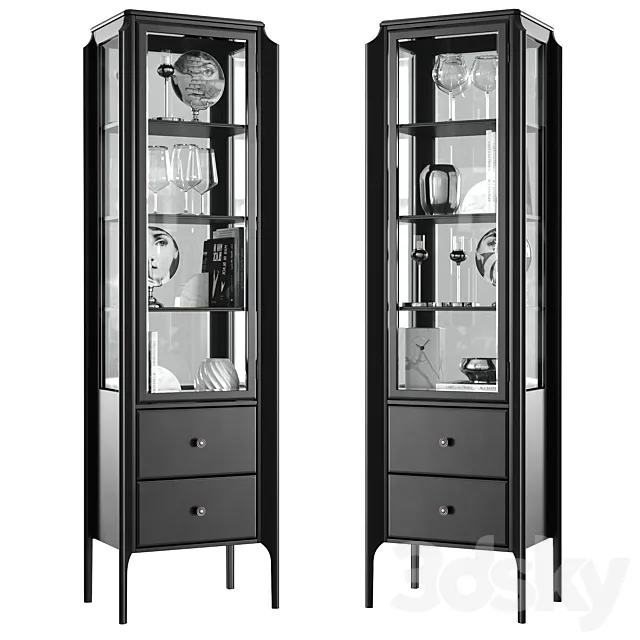 Dantone Home Glass showcase Le Visage 3DModel