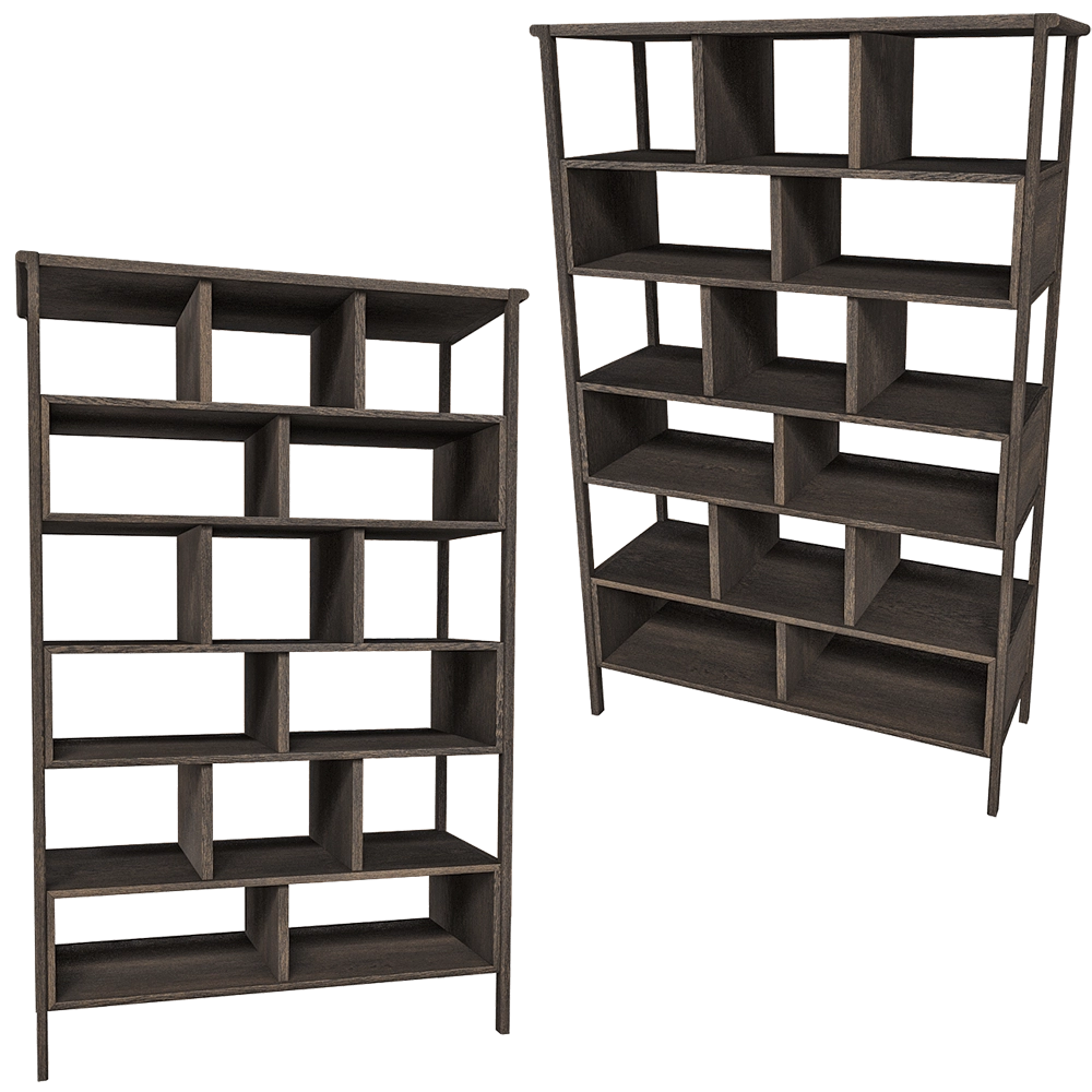 Dantone Home – High shelving unit Contempo 3D Model Dantone Home – High shelving unit Contempo 3D Model