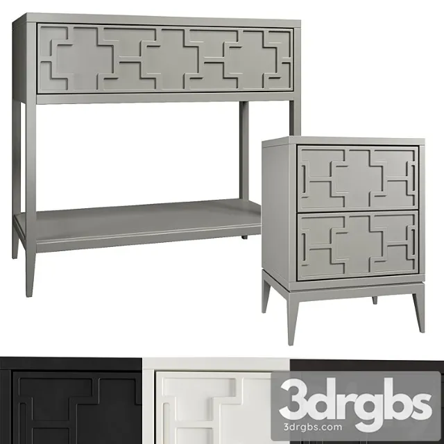 Dantone Home Konsol Tumba Ostin 3D Model Download