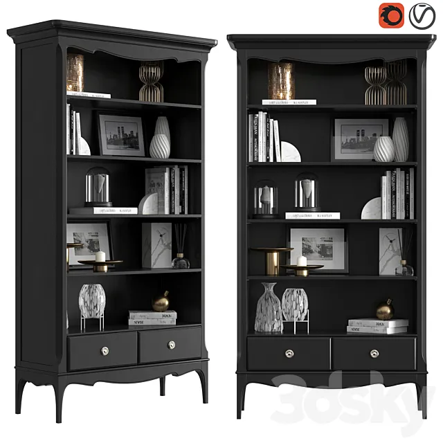 Dantone Home Library Venice 3D Model