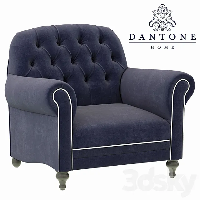 Dantone Home Oxford Armchair 3D Model