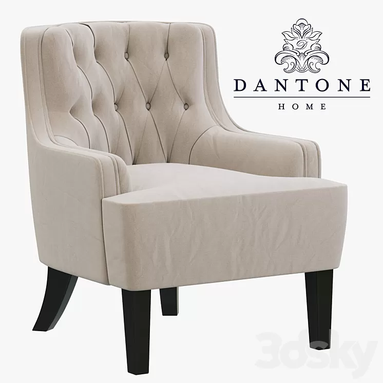 Dantone Home Richmond chair 3D Model