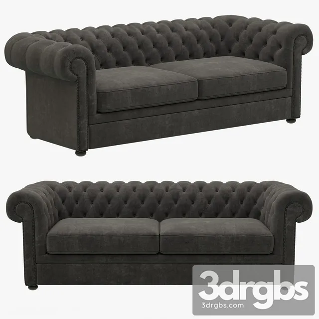 Dantone Home Rochester Sofa 3D Model Download Dantone Home Rochester Sofa 3D Model Download