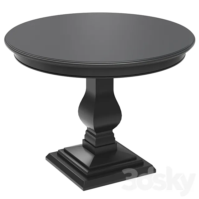 Dantone Home Round dining table 3DModel