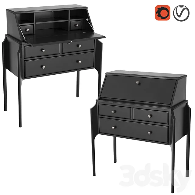 Dantone Home Secretaire Le Visage 3D Model Dantone Home Secretaire Le Visage 3D Model