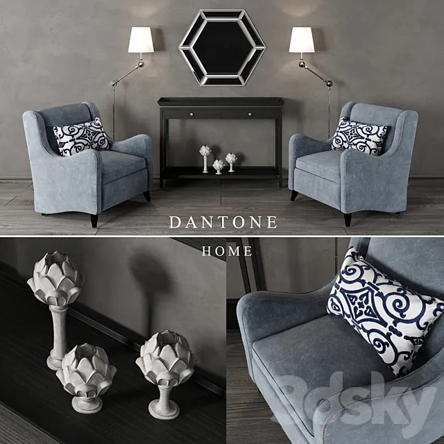 Dantone Home set 3DModel Dantone Home set 3DModel