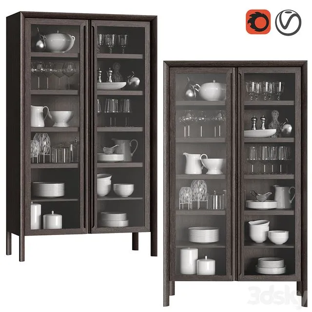 Dantone Home Square Showcase 3D Model