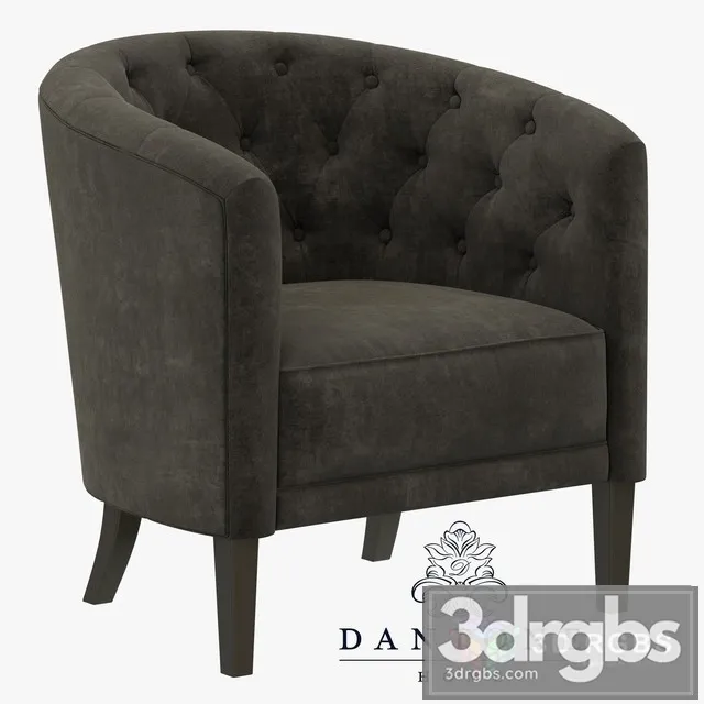 Dantone Home Stone Armchair 3D Model Download Dantone Home Stone Armchair 3D Model Download