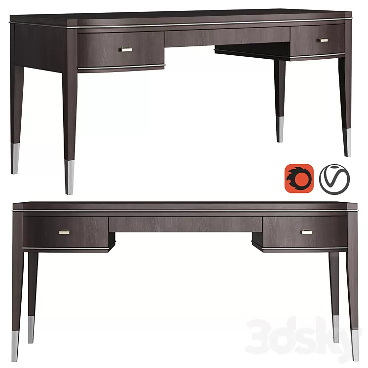 Dantone Home Writing desk Grand 3D Model Dantone Home Writing desk Grand 3D Model