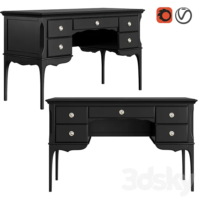 Dantone Home Writing desk Venice 3D Model