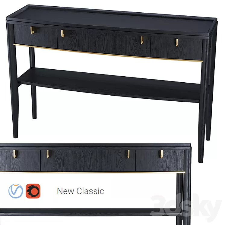 Dantone james patterson console 3D Model