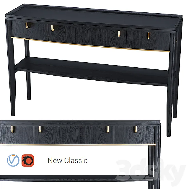 Dantone james patterson console 3DModel