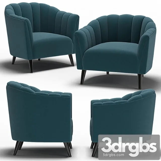 Dantone Kresla Sharlott High Low 3D Model Download Dantone Kresla Sharlott High Low 3D Model Download