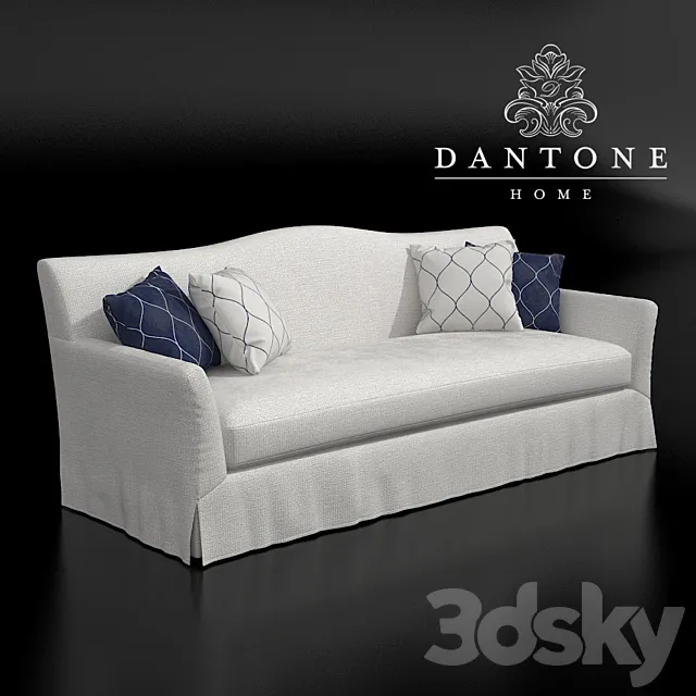 Dantone | “Lankaster Sofa” 3D Model Dantone | “Lankaster Sofa” 3D Model