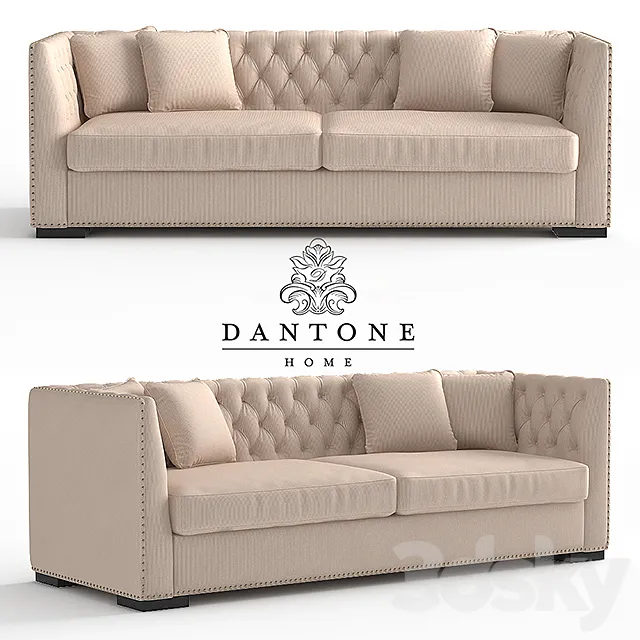 Dantone | Marseille Sofa 3D Model Dantone | Marseille Sofa 3D Model