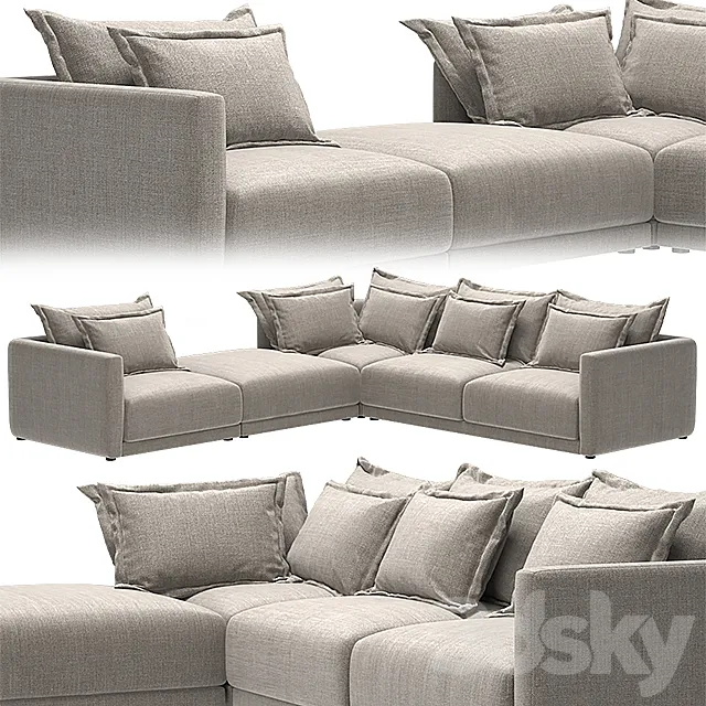 Dantone | Modular sofa “Narvik” 3DModel