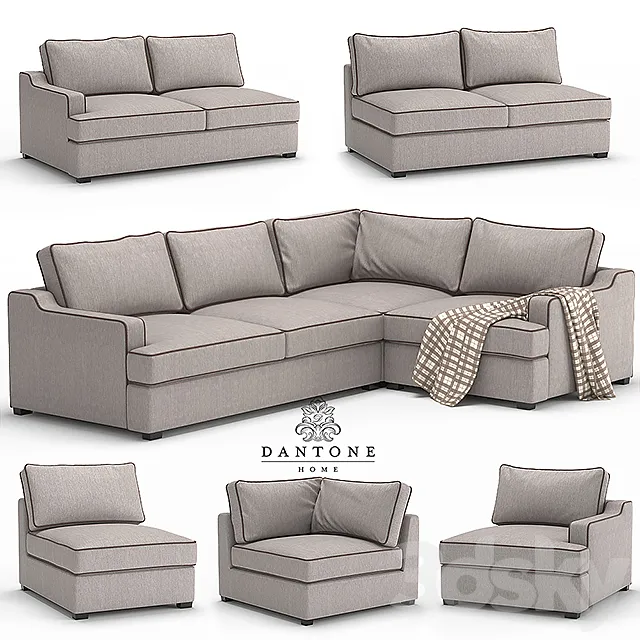 Dantone | Modular sofa “Stamford” 3D Model